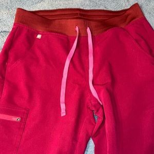 Berry figs scrub pants.